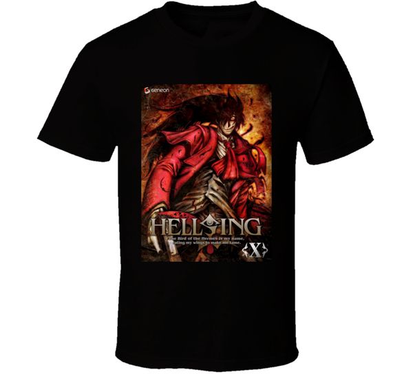 

new hellsing ultimate anime tv show poster men's t-shirt size s-2xl tee shirt sport hooded sweatshirt hoodie