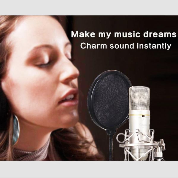 

microphones yarmee professional wired yr01 studio microphone vocal recording ktv karaoke