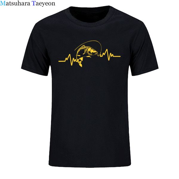 

fashion tshirt heartbeat carp fisher angler bait short sleeve funny summer sport hooded sweatshirt hoodie men t shirt