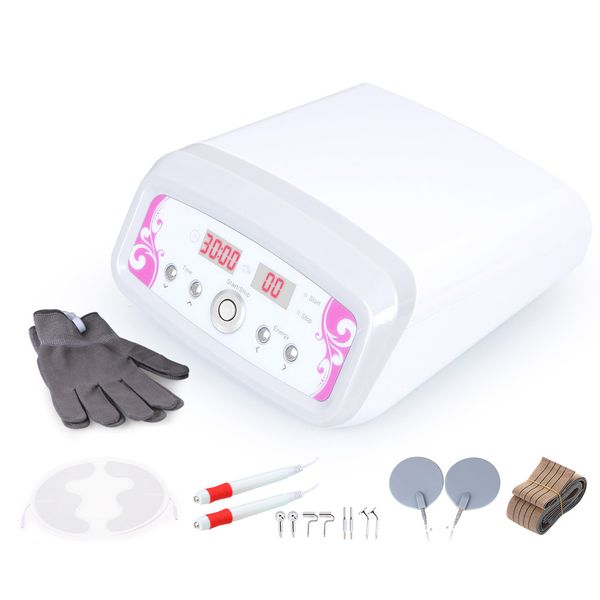 

4 in 1 galvanic magic glove microcurrent face lift facial beauty machine fast delivery