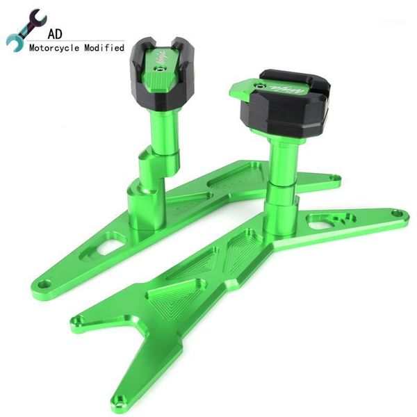 

for ninja 250 250r 300 2013-2020 frame sliders falling protector accessories crash pads motorcycle ninja250 ninja3001