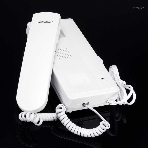 

access control lock audio intercom doorbell phone entry system 12v kit for flats houses apartment household security supplies1