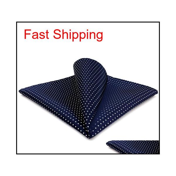

mh6 dots navy dark blue white handkerchief men's ties j qyleox mj_fashion