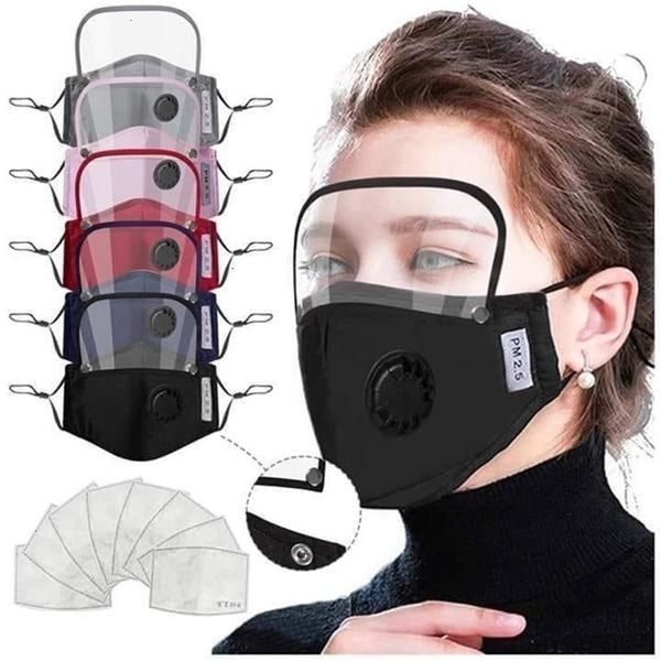 

face dust cotton polyurethane anti air sponge pollution pm2.5 maskes with shield