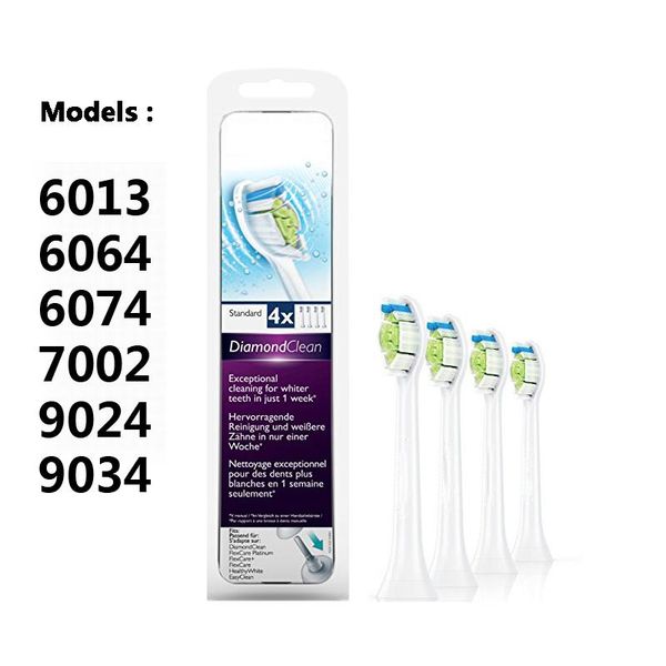 

toothbrush heads pro results standard 4 brush head hx9034 hx9024 new standard toothbrushs high quality