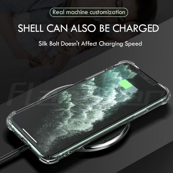 

роскошные противоударный телефон чехол для iphone 11 pro xs max хг x полный очистить обложка для iphone 8 7 6 6s plus wmtkdo yyysports