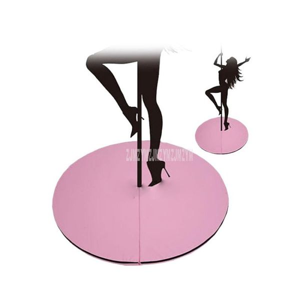 

120x10cm/150x5cm pu pole dance mat skid-proof fitness yoga mats waterproof thickened round dance exercise mat safety gym