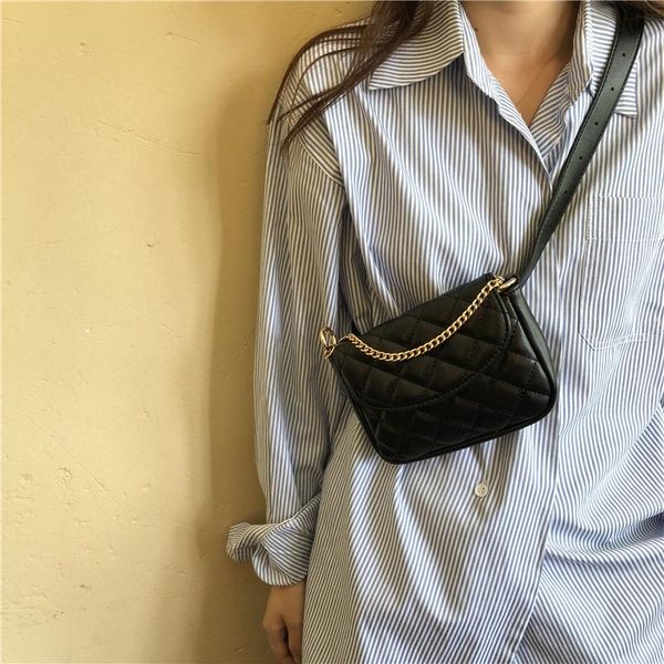 

ins малой площади crossbody сумка для женщин 2020 роскошных цепей сумки конструктора девушки плеча сумки chic грудь талия сумки