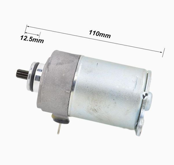 

motorcycle engine electric starter motor 10 teeth for gy6-80 dayang popo50 139qmb/a scooter moped go carts dir jllxyx xhqhlady