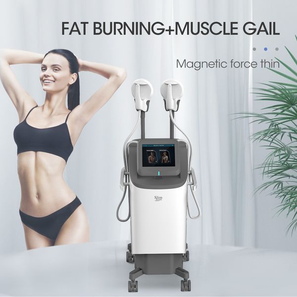 

2021 магнитная сила тонкий эмслим машина жир тела тела coutouring machine новый 2021 фитнес поставки салон салона красоты оборудование