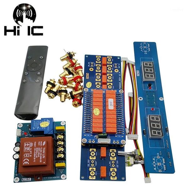 

hifi infrared remote control volume control adjust board alps27 preamp motor relay potentiometer reference goldmund1