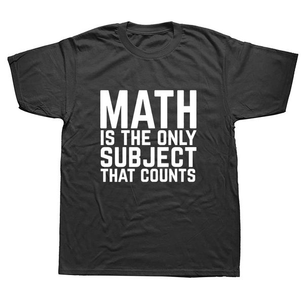

sport math joke funny t shirts men summer cotton harajuku short sleeve o neck streetwear black t-shirt