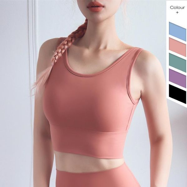 

gym clothing women all-wrapped vest sport breathable mesh shockproof padded athletic running seamless fitness yoga bra 1, White;black