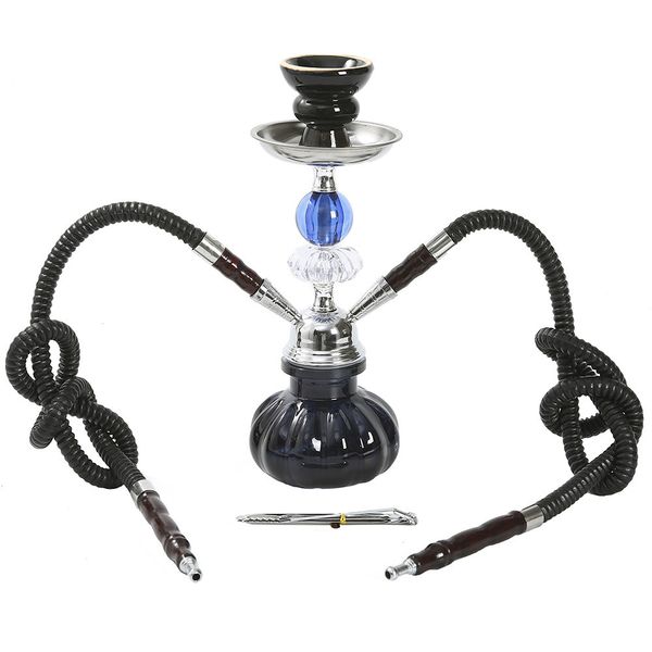 

small glass arab cup flavour sheesha chicha nargile for hookah set double smoke pipe