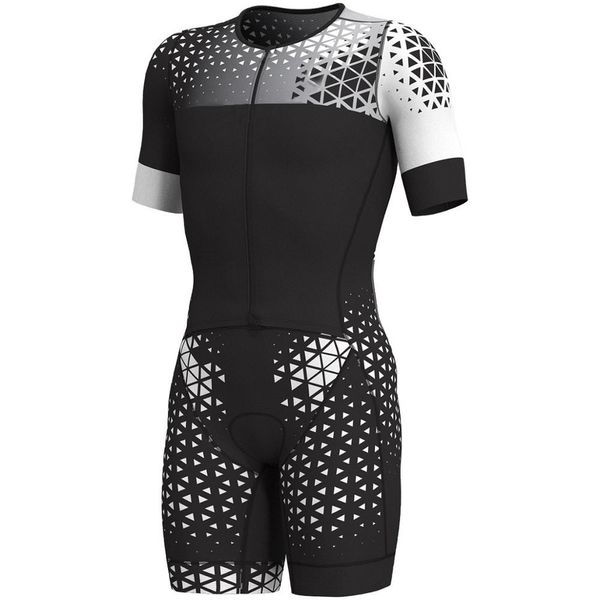 

wome and men cycling sets ropa ciclismo pro slim cycling clothing jerseys suit jumpsuit skinsuit bike triathlon c0123, Gray