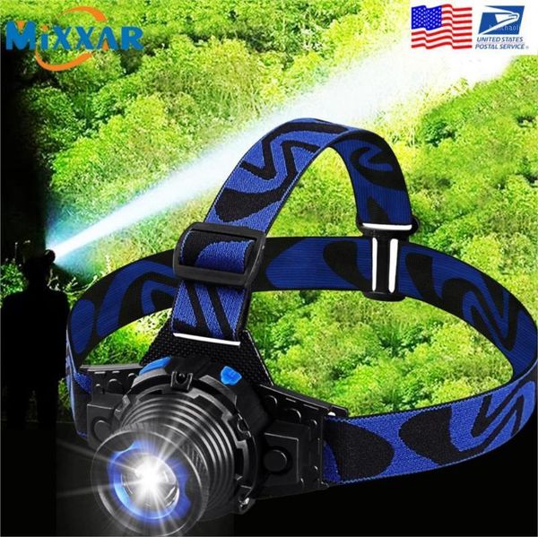 

headlamps ezk50 drop led headlamp hunting cycling fishing lanterna usb rechargeable super bright long ss headlamp1