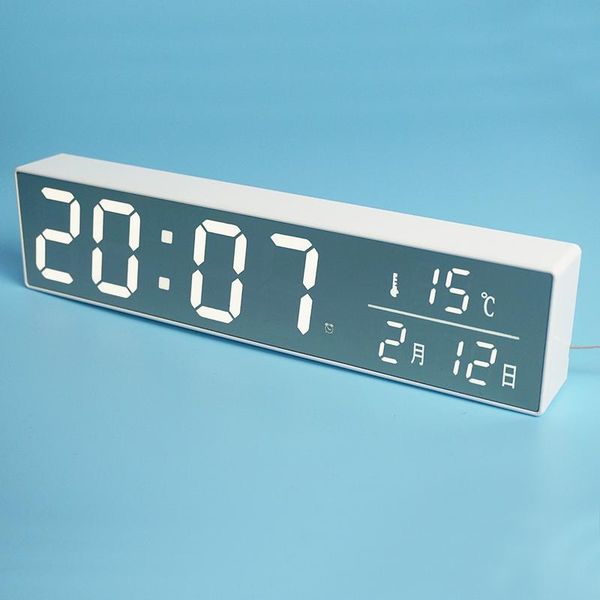 

desk & table clocks electronic alarm clock digital watch numbers kitchen led zegar biurkowy ba60jx