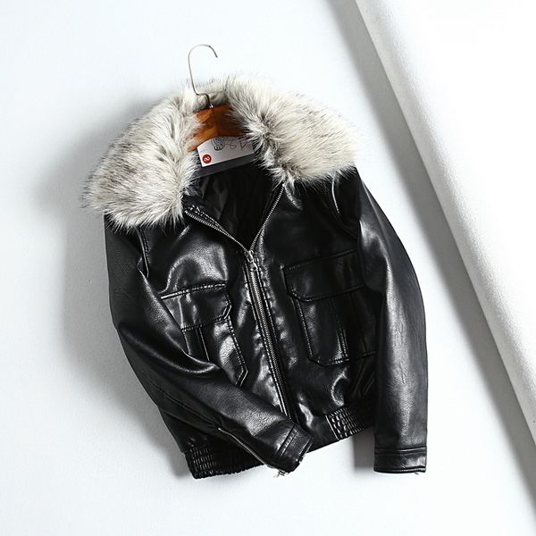 

synthetic leather jacket for women's skin and neck