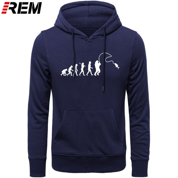 

sport rem evolution fishinger shirt men fish joke fisherman carp 31 colors cotton long sleeve funny gift hoodies, sweatshirts