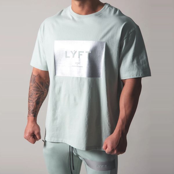 

men's short-sleeved cotton casual black printed t-shirt gym fitness bodybuilding workout tee male summer top, White;black