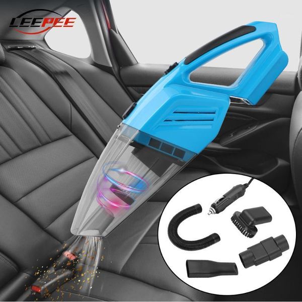 

leepee 12v 120w car vacuum cleaner powerful high suction handheld mini wet and dry clean auto accessories universal household1