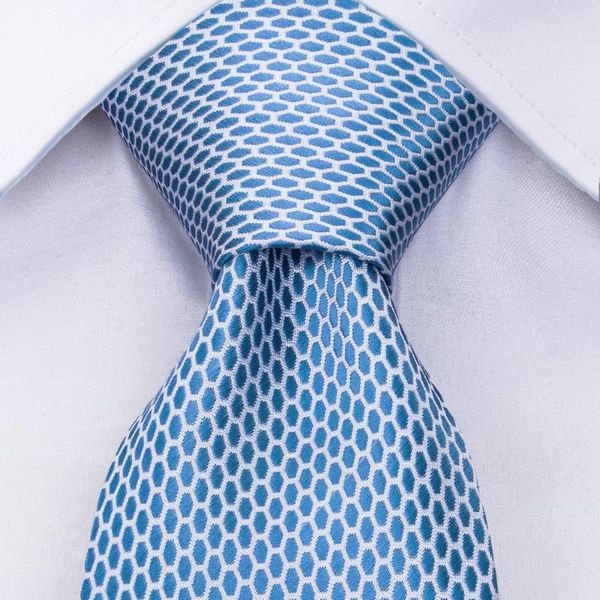 

bow ties dibangu sky blue tie plaid solid necktie with male pocket square fashion light 8.5cm width cravate mj-1535, Black;gray