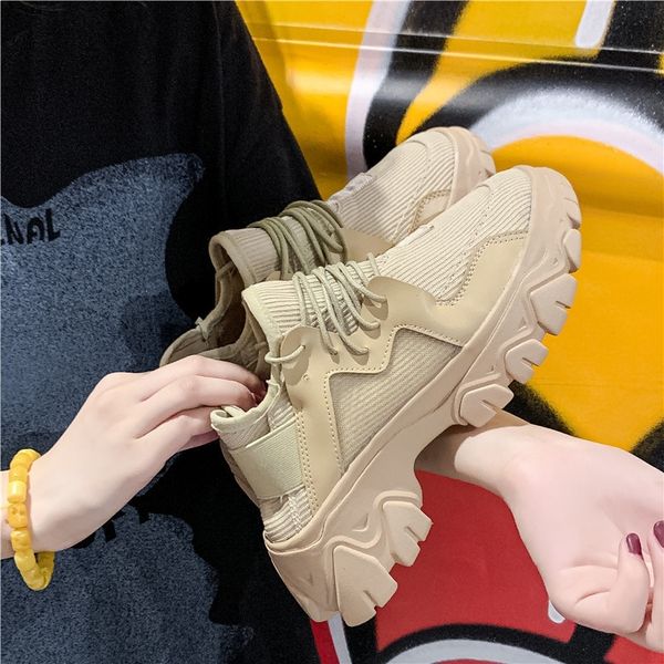 

black friday new thick informal sweaty women's sports shoes, dad's