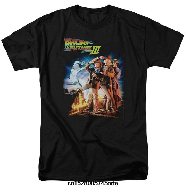 

printed 2020 camiseta back to the future iii poster men's regular fit t-shirt t-shirt sport hooded sweatshirt hoodie