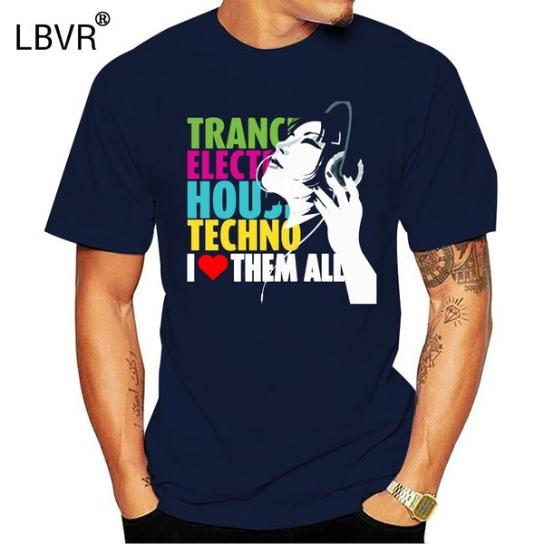 

new i heart & love trance electro house dj techno men's black t shirt s 5xl 020544 sport hooded sweatshirt hoodie