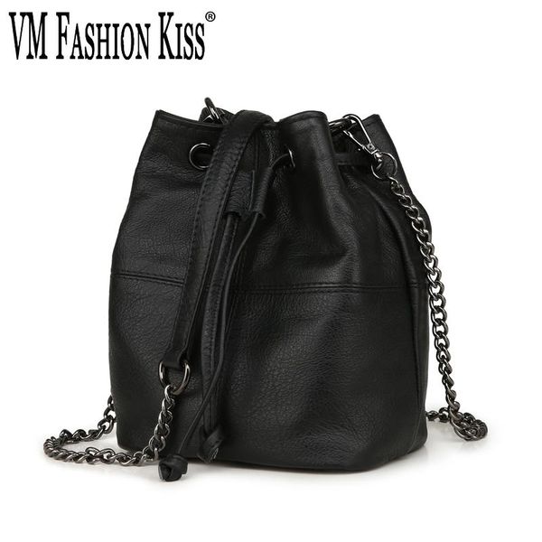 

vm fashion поцелуй новые сумки конструктора высокого качества женщин сумка цепи ремень ковш сумки на ремне кулиской crossbody