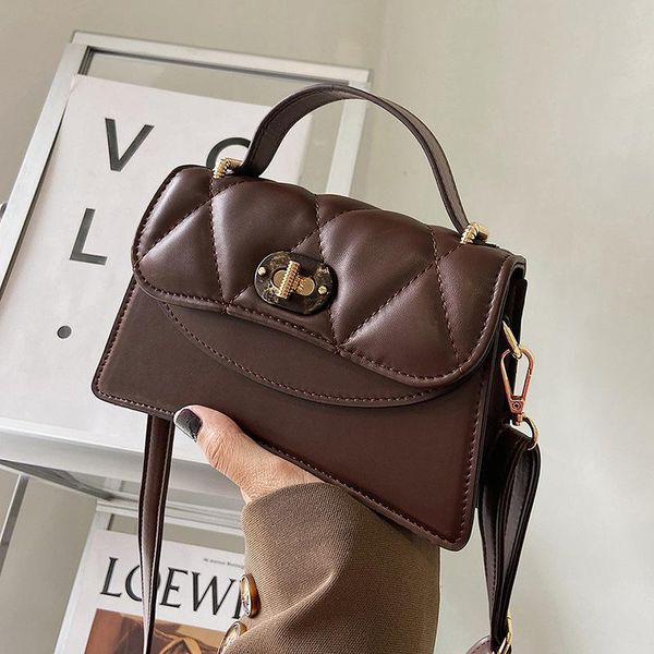 

shoulder bags mini bag mobile phone 2021 high-end female rhomboid messenger handbag