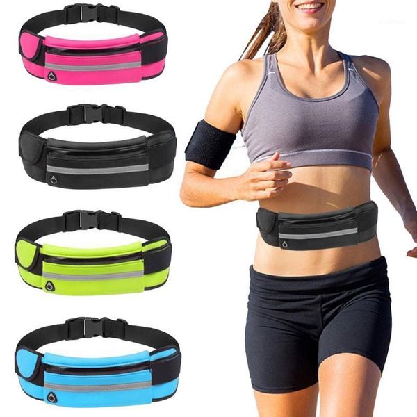 

outdoor bags running waist bag waterproof phone container for jogging hiking belt gym fitness sport accessories1