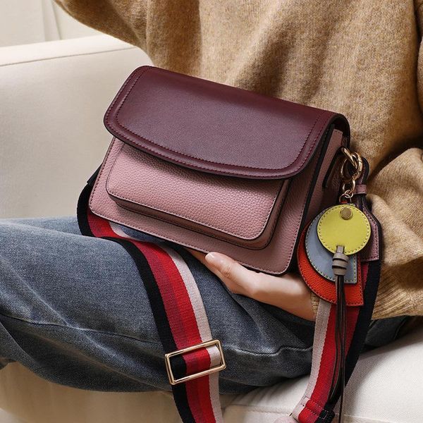 

womens new bag womens bag 2020 leather guangzhou bags messenger all-match ins broadband shoulder small ck fashion 8pspk qynf