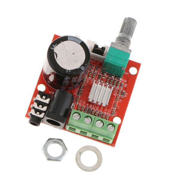 

12v 2x10w audio stereo power amplifier board 2 channel class-d module