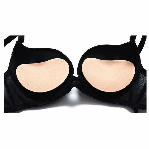 

1pair sticky bra pads stick on bra pads breast enhancer adhesive pasties nipple covers stickers push up pad accessories1, Black;white