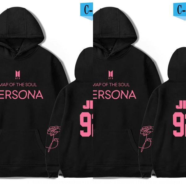 

new a12599 of the soul person casual hooded new a12599 map of the soul person casual map sweater hooded sweater lanlq, Black