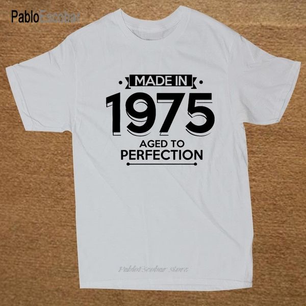 

new summer style made in 1975 aged to perfection funny birthday men casual short sleeve tees hoodie designers t shirts sweatshirt