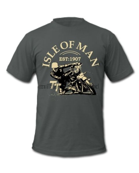 

isle of man tt races est1907 road race biker t shirt fashion casual slim fit brand clothes sports t shirts sport hooded sweatshirt hoodie
