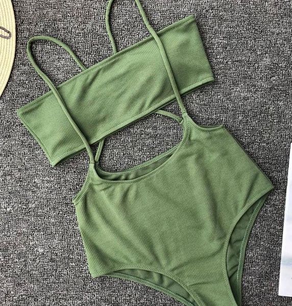 

женская сексуальная купальник сплошной купальник без бретелек двухсекционный купальный костюм высокой талией бинты бикини for99, White;black