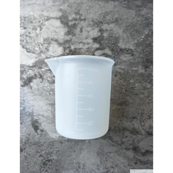 

100ml transparent measuring cup with scale glue sile measuring tools for diy baking kitchen bar dining ac jllfcx dh_garden