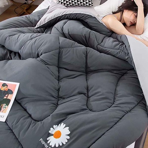 

comforters & sets thickened winter quilt student velvet duvet bed comforter king queen full twin size blanket1