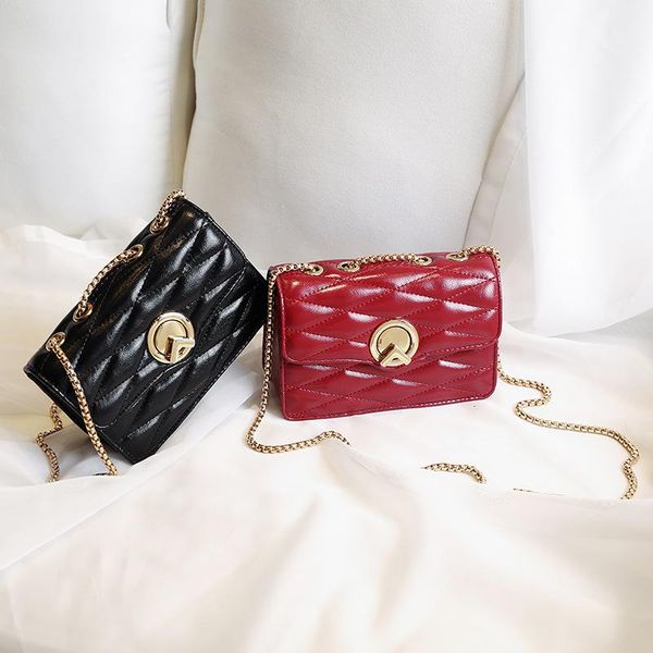

women's cross-body bag small bag chain female new style fashion rhombus
