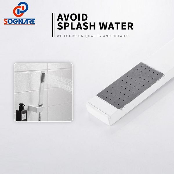 

sognare набор для ванной комнаты белый ванна смеситель ванна смеситель для душа ванна смесителем воды в wall водопад кран скрынный ванна tap