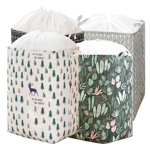 

large clothes storage bags, duvet storage bag king size, thick breathable fabric underbed, Blue;pink