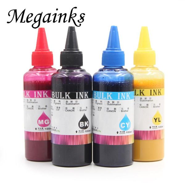 

ink refill kits 6*100ml universal sublimation for deskinkjet printer heat transfer press kit mug cup t-shirt flag