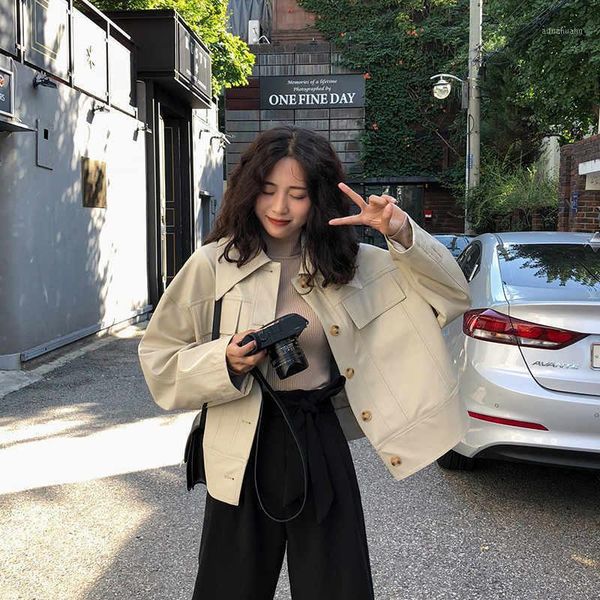 

jackets womens ulzzang korean style chic harajuku vintage females retro fashionable women jacket cool outwear streetwear daily1, Black;brown