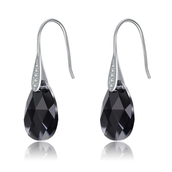 

dangle & chandelier fashion jewelry women drop earrings classic big silver color for female shining red crystal luxury