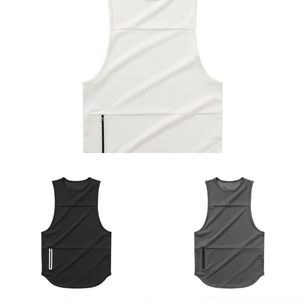 

bd7nb crazy muscle breathable quick-drying outdoor sports fitness running sleeveless leisure vest men' vest training loose tljp9, White;black