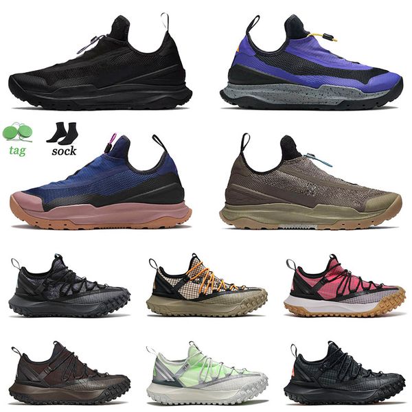 

designer mens women acg og mountain fly low running shoes triple black white brown abyss flash crismon trainers sports fusion violet sneaker