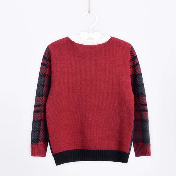 

neck children 2020 christmas pullover crew boys girls sweater drs doxc, Blue